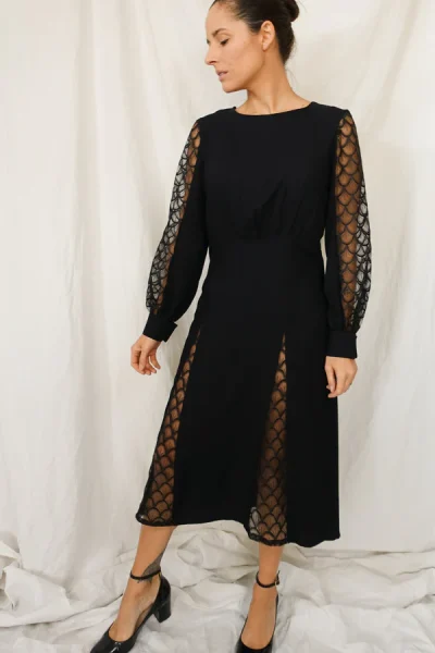Patron robe longue Sonia de Maison Fauve