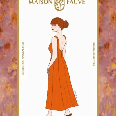 Patron couture robe Linger - Patron pochette par Maison Fauve