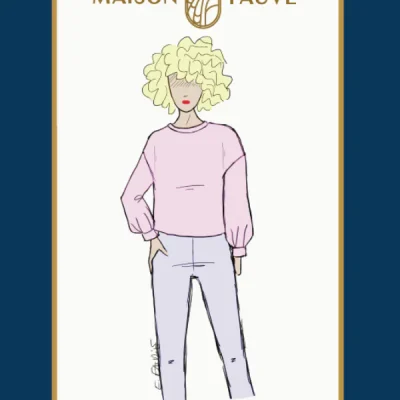 Patron sweat Granite de Maison Fauve