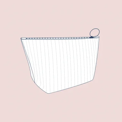 Patron de couture Pochette zippée M & L Lise Tailor