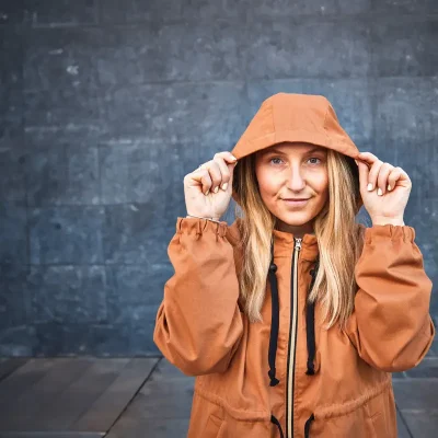 Patron parka femme QUIMPER par Ikatee