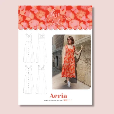 Patron de couture Robe Aeria Lise Tailor