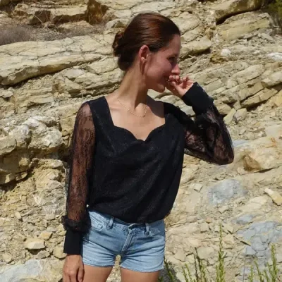 Patron couture robe Craie de Maison Fauve