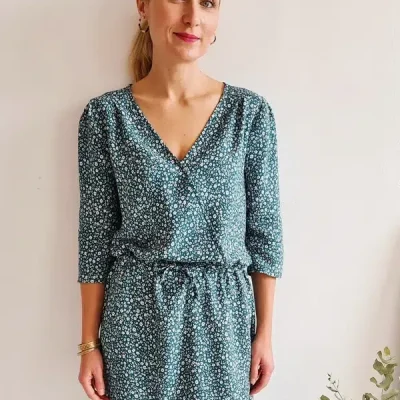 Robe/blouse Meadow - Patron Couture PDF par Joli Lab