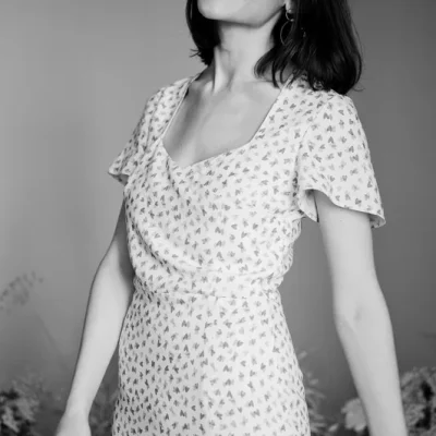Patron de couture Robe Capriccioli Apolline Patterns — Parmi les patrons de robes pour les femmes, Capriccioli est LE patron de couture dont vous avez besoin pour un — à coudre soi-même — patron de couture PDF à télécharger