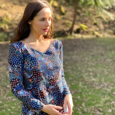 Patron couture robe Jasmin de Maison Fauve