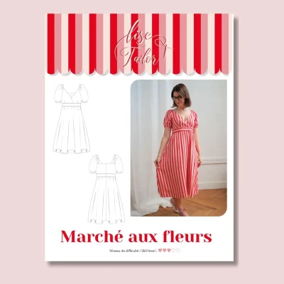 Patron de couture Robe Marché aux Fleurs Lise Tailor