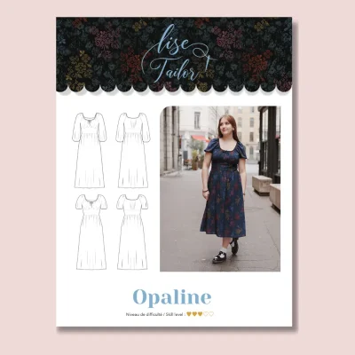 Patron de couture Robe Opaline Lise Tailor