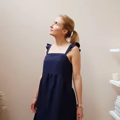 Robe/Top Mimosa - Patron Couture PDF par Joli Lab