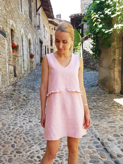 Robe/Top Nymphea - Patron Couture PDF ou Pochette par Joli Lab