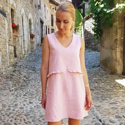Robe/Top Nymphea - Patron Couture PDF ou Pochette par Joli Lab