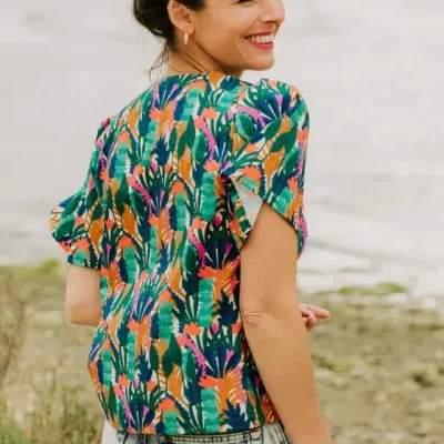 Patron couture robe Pénélope par Maison Fauve