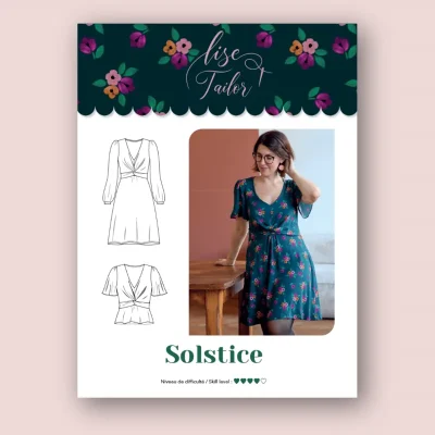 Patron de couture Robe Solstice Lise Tailor