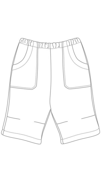 Le Short ou Bermuda pour enfant, de 2 ans à 6 ans, mixte