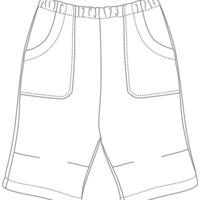 Le Short ou Bermuda pour enfant, de 2 ans à 6 ans, mixte