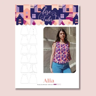 Patron de couture Top Alia Lise Tailor
