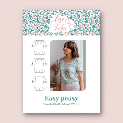 Patron de couture Top Easy Peasy Lise Tailor