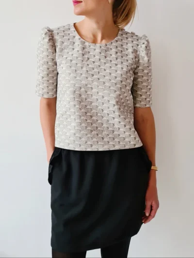 Top Lucia & jupe Livy - Patron Couture PDF par Joli Lab