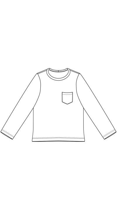 Le T-Shirt manches longues, par Le Papa de Jojo