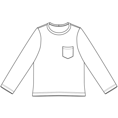 Le T-Shirt manches longues, par Le Papa de Jojo