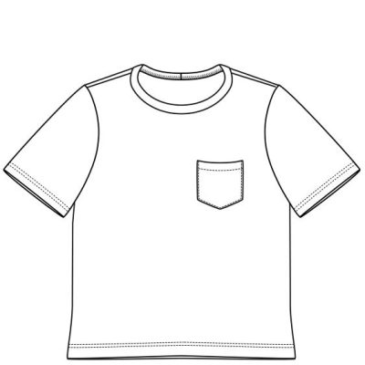 Le patron du tshirt manches courtes pour enfant du Papa de Jojo