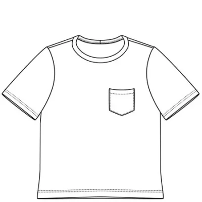 Le patron du tshirt manches courtes pour enfant du Papa de Jojo